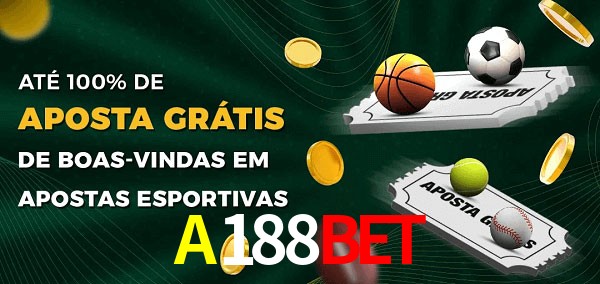 A188Bet Ate 100% de Aposta Gratis